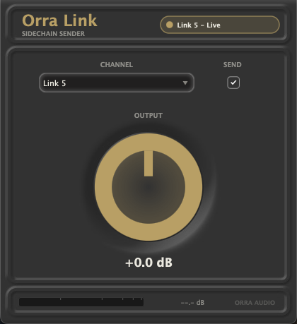 Orra Link — Sidechain Sender Companion Plugin